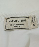 MAISON KITSUNE（メゾンキツネ）Tシャツ・カットソー 白 サイズ:XS メンズ/2200646622149