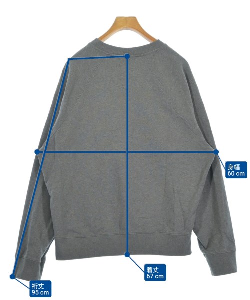 MAISON KITSUNE（メゾンキツネ）スウェット グレー サイズ:S メンズ/2200634687020