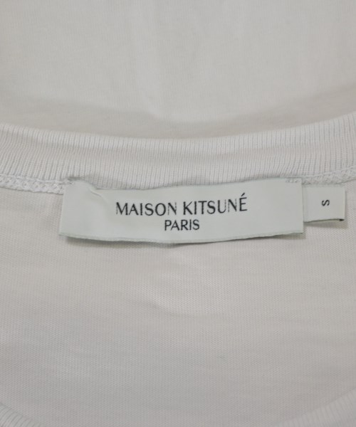 MAISON KITSUNE（メゾンキツネ）Tシャツ・カットソー 白 サイズ:S メンズ/2200648450078