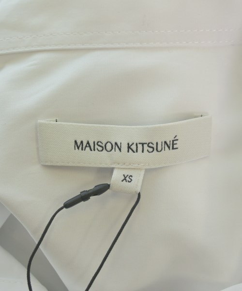 MAISON KITSUNE（メゾンキツネ）カジュアルシャツ 白 サイズ:XS メンズ/2200647536049