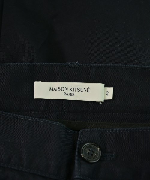 MAISON KITSUNE（メゾンキツネ）チノパン 紺 サイズ:40(M位) メンズ/2200636261037