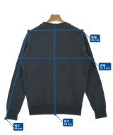 MAISON KITSUNE（メゾンキツネ）スウェット 黒 サイズ:XS メンズ/2200649442119