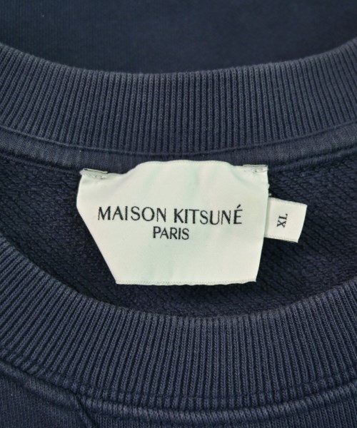 MAISON KITSUNE（メゾンキツネ）スウェット 紺 サイズ:XL メンズ/2200649748051
