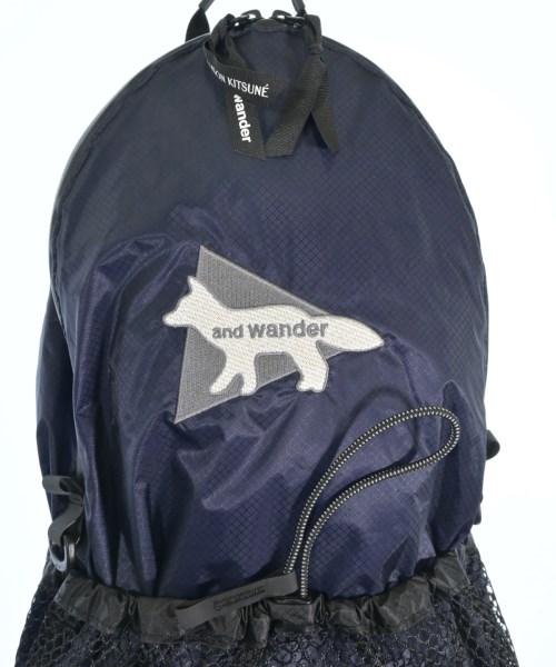 MAISON KITSUNE（メゾンキツネ）バックパック・リュック 紺 サイズ:- メンズ/2200649724062