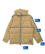 MAISON KITSUNE（メゾンキツネ）ダウンジャケット/ダウンベスト ベージュ サイズ:L メンズ/2200650448018