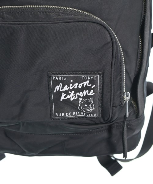 MAISON KITSUNE（メゾンキツネ）バックパック・リュック 黒 サイズ:- メンズ/2200648132059