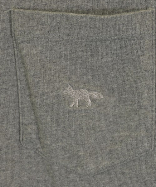 MAISON KITSUNE（メゾンキツネ）Tシャツ・カットソー グレー サイズ:L メンズ/2200640042318