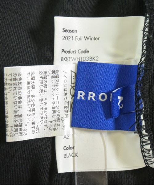 MAISON KITSUNE（メゾンキツネ）Tシャツ・カットソー 黒 サイズ:A2(L位) メンズ/2200646973210