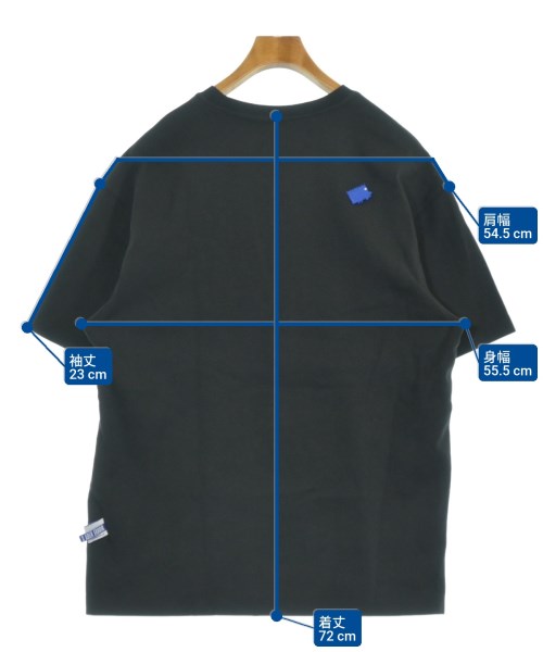 MAISON KITSUNE（メゾンキツネ）Tシャツ・カットソー 黒 サイズ:A2(L位) メンズ/2200646973210