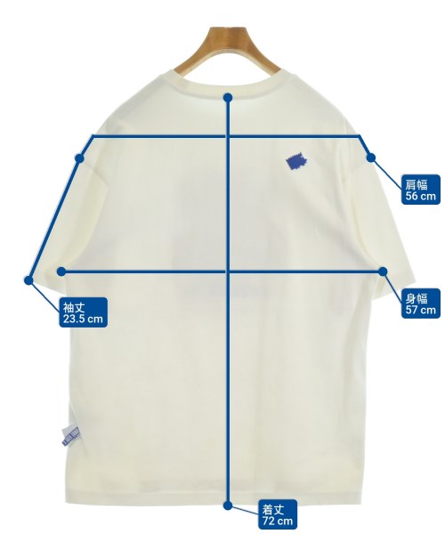 MAISON KITSUNE（メゾンキツネ）Tシャツ・カットソー 白 サイズ:A2(L位) メンズ/2200646973227