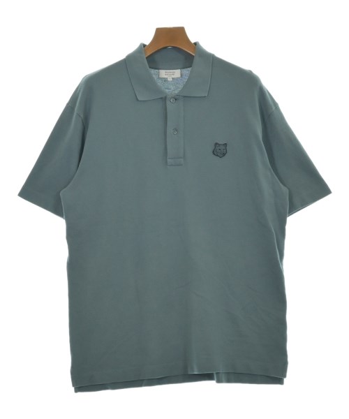 MAISON KITSUNE(メゾンキツネ)ポロシャツ 青 サイズ:M/2200652262100