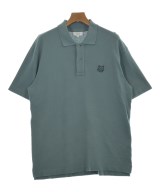 MAISON KITSUNE（メゾンキツネ）ポロシャツ 青 サイズ:M メンズ/2200652262100