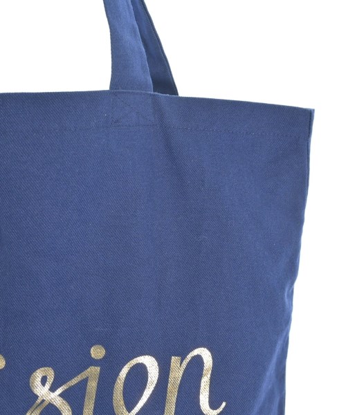 MAISON KITSUNE（メゾンキツネ）トートバッグ 紺 サイズ:- メンズ/2200637501064