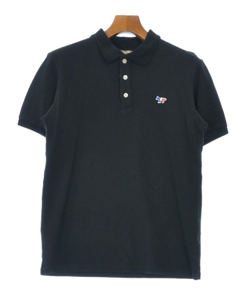 MAISON KITSUNE(メゾンキツネ)ポロシャツ 黒 サイズ:S/2200652750126