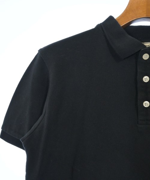 MAISON KITSUNE（メゾンキツネ）ポロシャツ 黒 サイズ:S メンズ/2200652750126