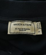 MAISON KITSUNE（メゾンキツネ）ポロシャツ 黒 サイズ:S メンズ/2200652750126