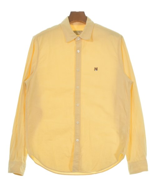 MAISON KITSUNE(メゾンキツネ)カジュアルシャツ 黄 サイズ:S/2200652869064