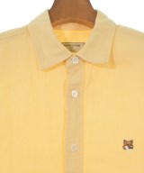 MAISON KITSUNE（メゾンキツネ）カジュアルシャツ 黄 サイズ:S メンズ/2200652869064