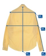MAISON KITSUNE（メゾンキツネ）カジュアルシャツ 黄 サイズ:S メンズ/2200652869064