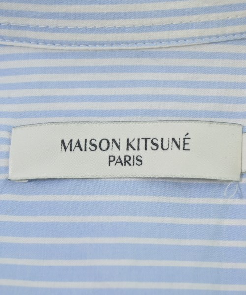 MAISON KITSUNE（メゾンキツネ）カジュアルシャツ 青 サイズ:39(M位) メンズ/2200652869071