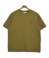 MAISON KITSUNE（メゾンキツネ）Tシャツ・カットソー カーキ サイズ:L メンズ/2200652869095