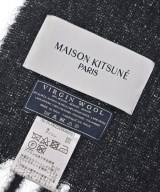 MAISON KITSUNE（メゾンキツネ）マフラー 黒 サイズ:- メンズ/2200654105030