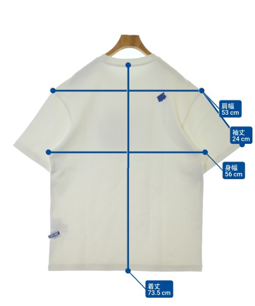 MAISON KITSUNE（メゾンキツネ）Tシャツ・カットソー 白 サイズ:-(M位) メンズ/2200654327043