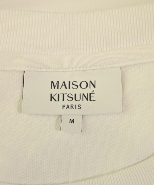 MAISON KITSUNE（メゾンキツネ）Tシャツ・カットソー 白 サイズ:M メンズ/2200699309141
