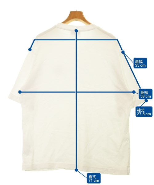 MAISON KITSUNE（メゾンキツネ）Tシャツ・カットソー 白 サイズ:M メンズ/2200699309141