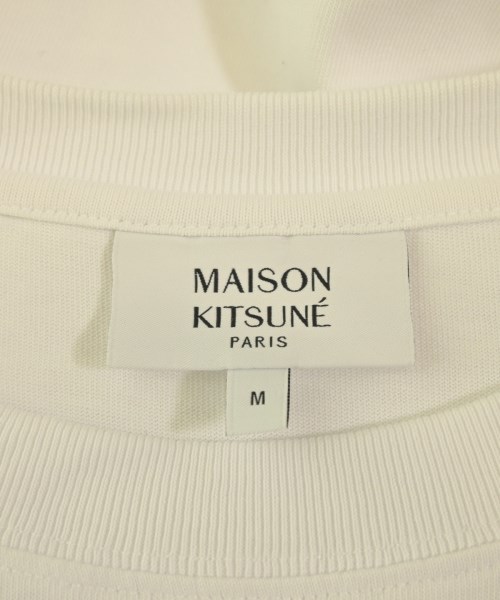 MAISON KITSUNE（メゾンキツネ）Tシャツ・カットソー 白 サイズ:M メンズ/2200699309219
