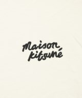 MAISON KITSUNE（メゾンキツネ）Tシャツ・カットソー 白 サイズ:M メンズ/2200699309219