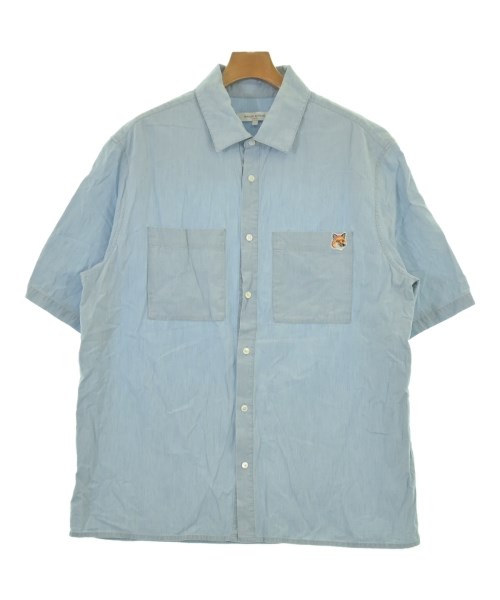 MAISON KITSUNE(メゾンキツネ)カジュアルシャツ 青 サイズ:L/2200699309240