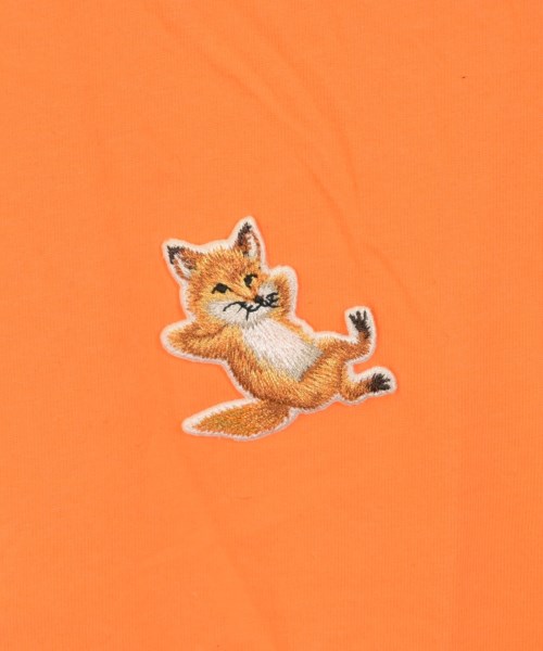 MAISON KITSUNE（メゾンキツネ）Tシャツ・カットソー オレンジ サイズ:XL メンズ/2200700016266
