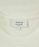 MAISON KITSUNE（メゾンキツネ）Tシャツ・カットソー 白 サイズ:L メンズ/2200703159038