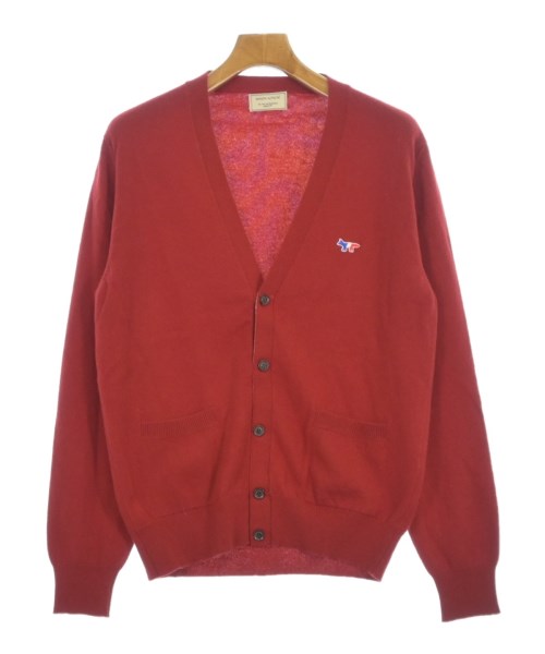 MAISON KITSUNE（メゾンキツネ）カーディガン 赤 サイズ:M メンズ/2200702447754
