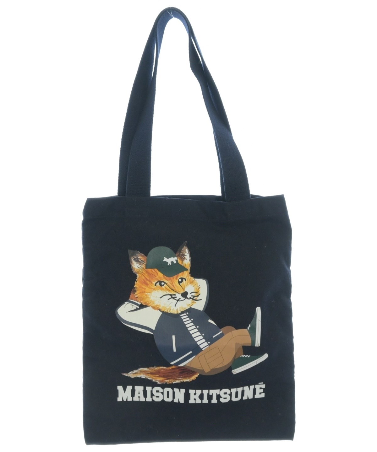MAISON KITSUNE（メゾンキツネ）トートバッグ 紺 サイズ:- メンズ