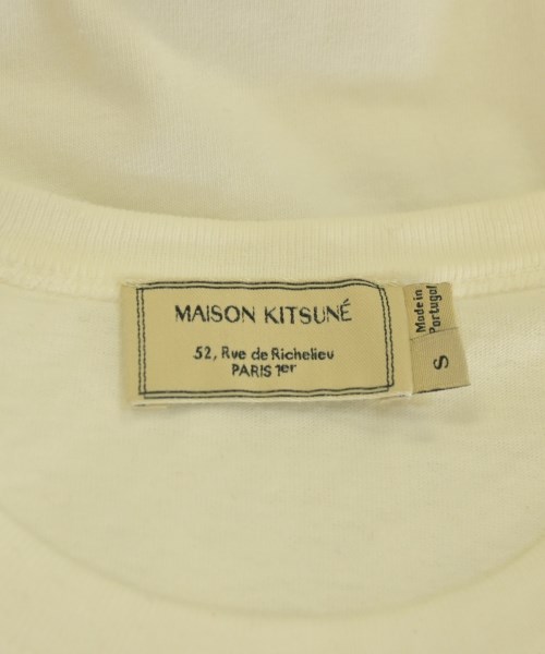 MAISON KITSUNE（メゾンキツネ）Tシャツ・カットソー 白 サイズ:S メンズ/2200697461025