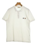 MAISON KITSUNE（メゾンキツネ）ポロシャツ 白 サイズ:L メンズ/2200703321015