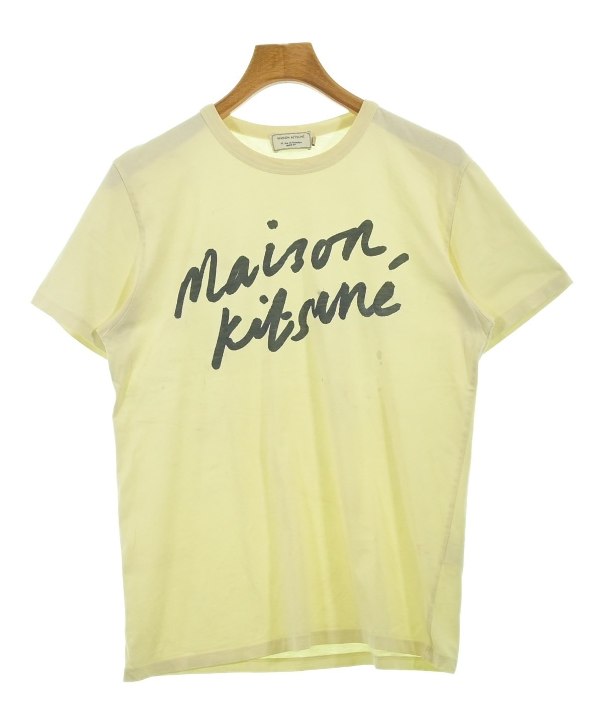てくおーくしょんMITE MAISON KITSUNE（メゾンキツネ）Tシャツ・カットソー 黄 サイズ:M