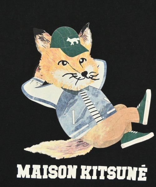 MAISON KITSUNE（メゾンキツネ）Tシャツ・カットソー 黒 サイズ:M メンズ/2200704887015