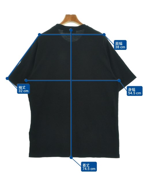 MAISON KITSUNE（メゾンキツネ）Tシャツ・カットソー 黒 サイズ:M メンズ/2200704887015