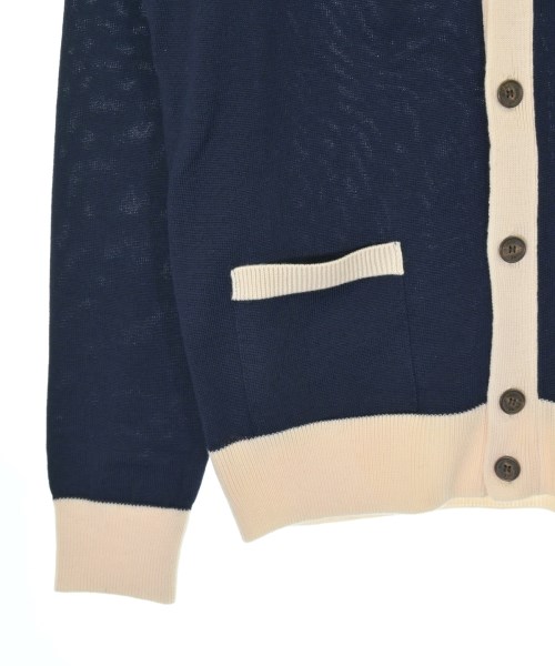 MAISON KITSUNE（メゾンキツネ）カーディガン 紺 サイズ:S メンズ/2200694398126