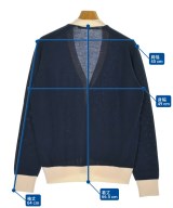 MAISON KITSUNE（メゾンキツネ）カーディガン 紺 サイズ:S メンズ/2200694398126