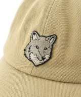 MAISON KITSUNE（メゾンキツネ）キャップ ベージュ サイズ:- メンズ/2200694398270
