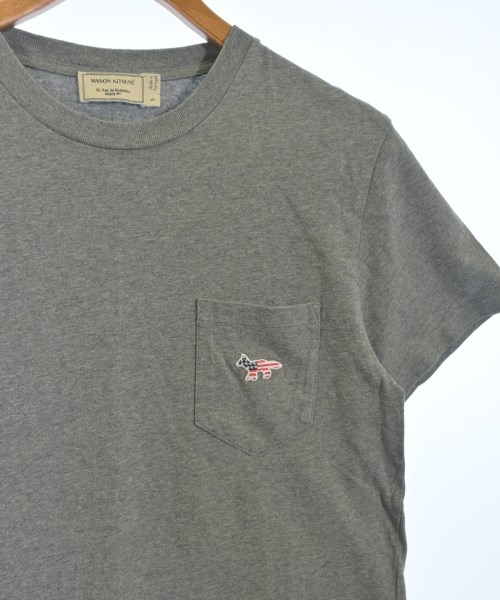 MAISON KITSUNE（メゾンキツネ）Tシャツ・カットソー グレー サイズ:S メンズ/2200703905031