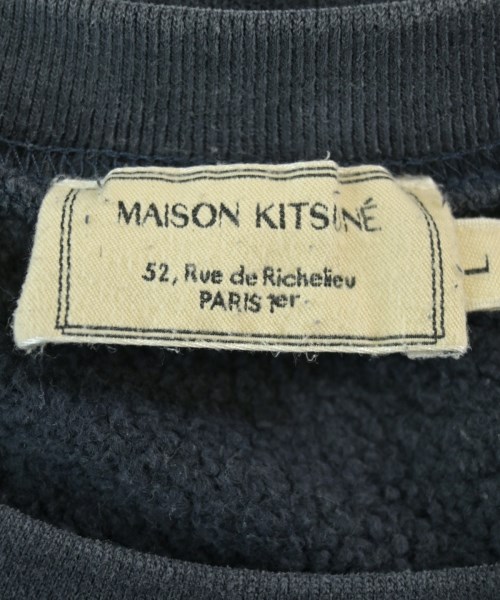 MAISON KITSUNE（メゾンキツネ）スウェット 紺 サイズ:L メンズ/2200706333169