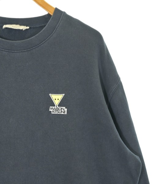 MAISON KITSUNE（メゾンキツネ）スウェット 紺 サイズ:L メンズ/2200706333169