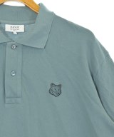 MAISON KITSUNE（メゾンキツネ）ポロシャツ 青 サイズ:L メンズ/2200706557039