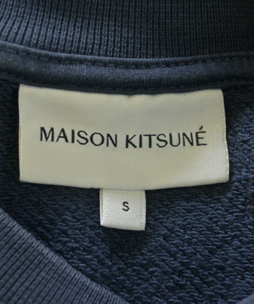 MAISON KITSUNE（メゾンキツネ）スウェット 紺 サイズ:S メンズ/2200707093024
