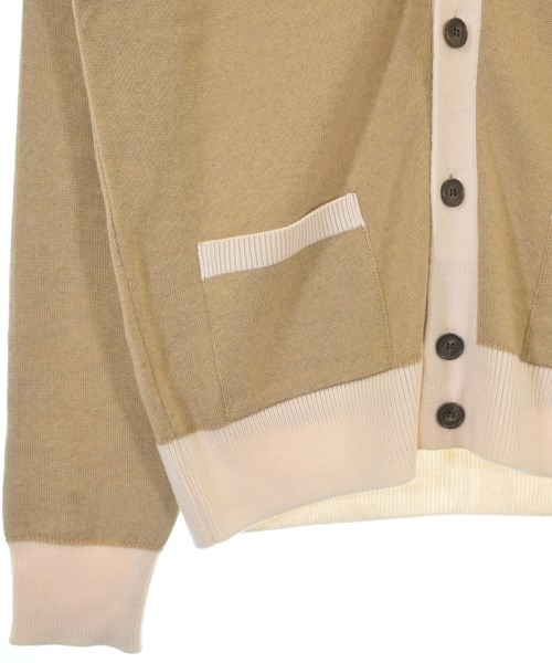 MAISON KITSUNE（メゾンキツネ）カーディガン ベージュ サイズ:XS メンズ/2200707093031